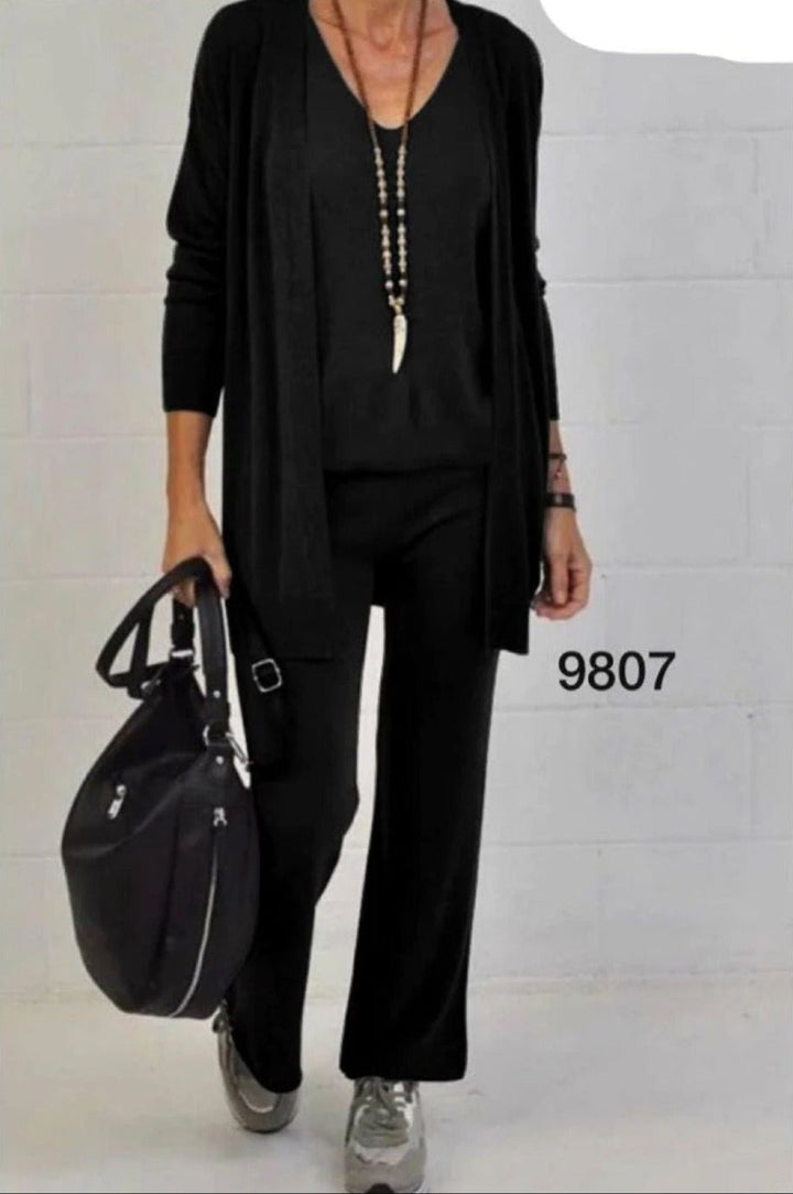 Completo Cardigan, Maglia & Pantalone "Trilly" X3