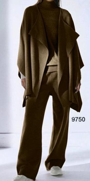 Completo Donna 3 Pezzi “Danny” in Maglia Morbida – Taglie 38–60