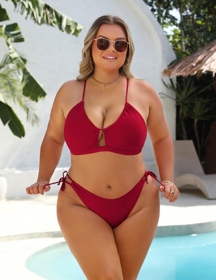 Christina | Ensemble de bikini réglable avec un ajustement flatteur
