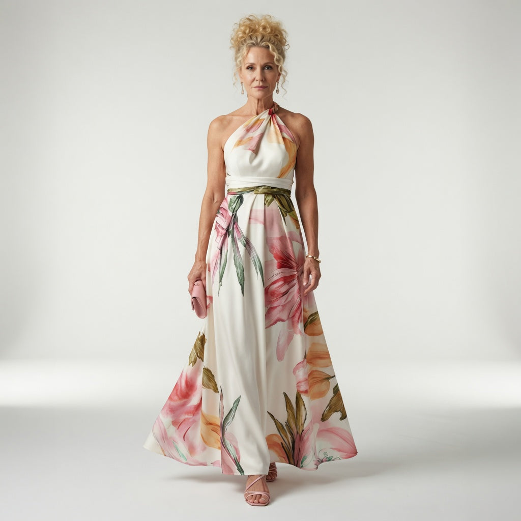 Amiel | Robe Maxi Fleurie Légère