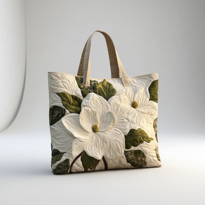 Sac Tote Artisan - Lys Blanc Élégants