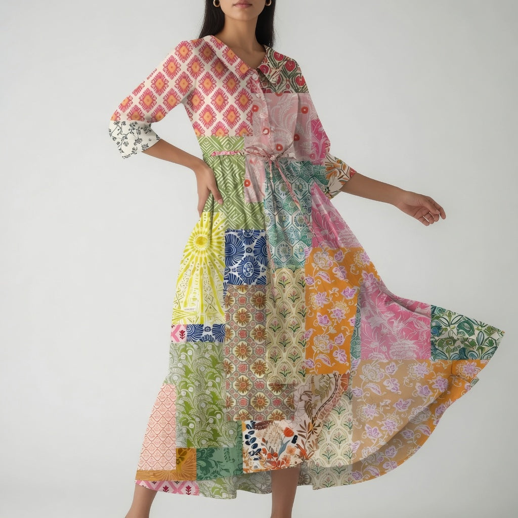 Ophéliane - Robe Florale Élégante
