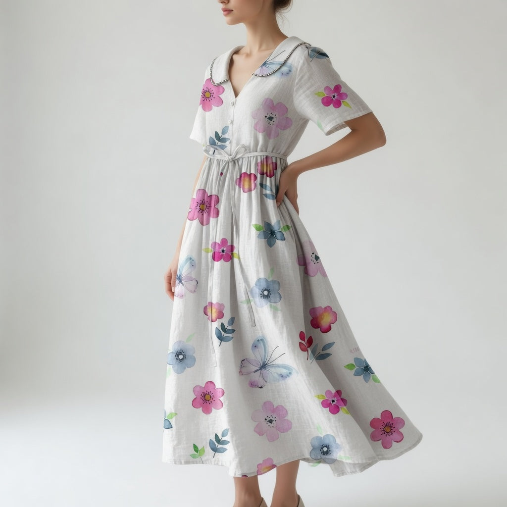 Lyric - Robe Florale Vintage