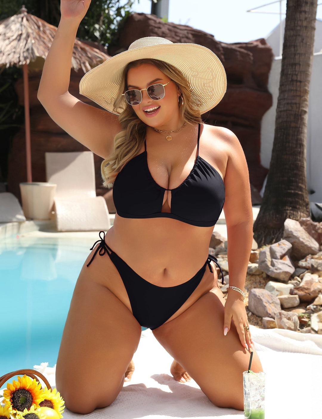 Christina | Ensemble de bikini réglable avec un ajustement flatteur