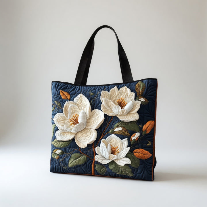 Sac Tote Artisan - Magnolia Délicate
