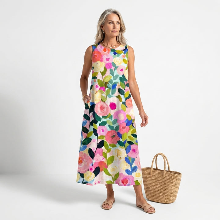 Pono - Robe Midi Fleurie