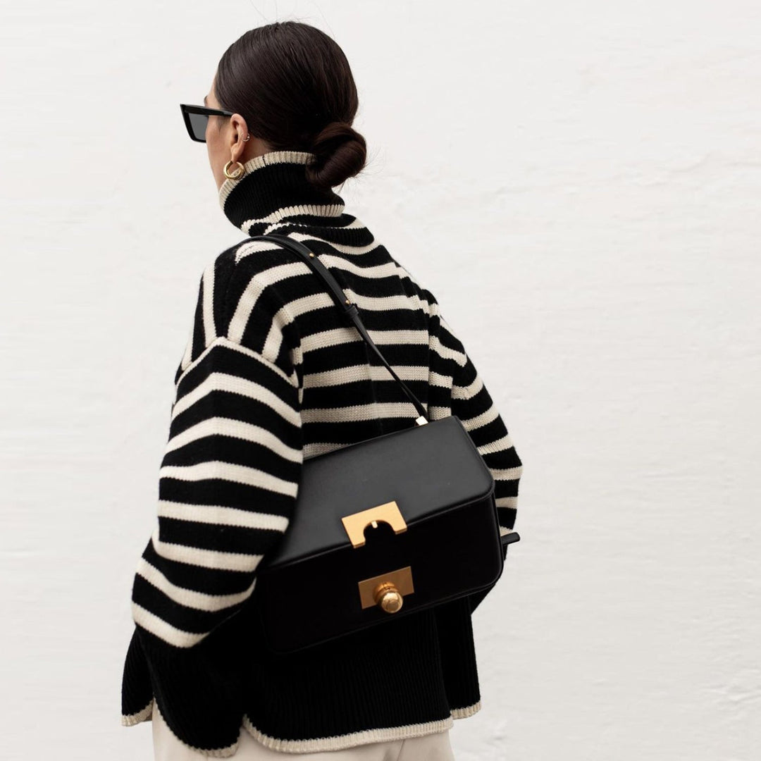 Éliane™ – Le Pull Rayé Élégance Décontractée