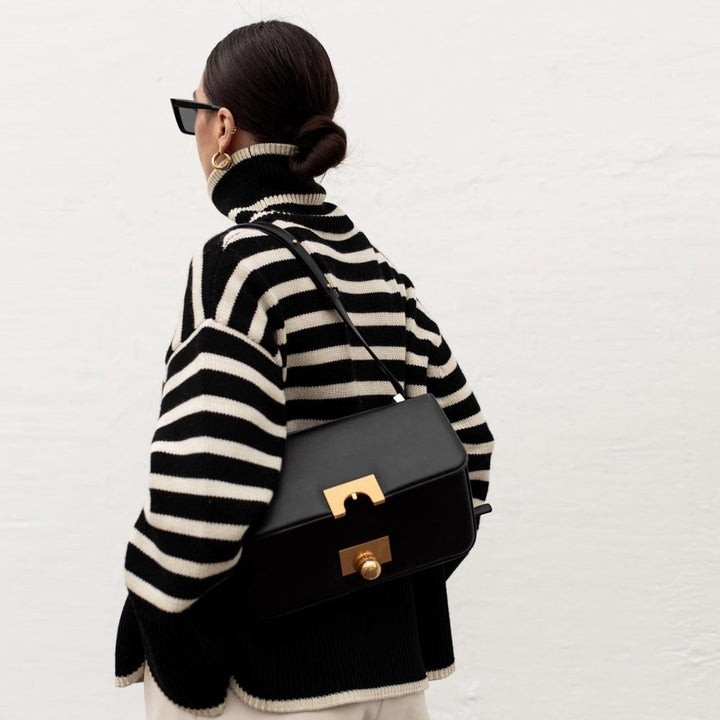 Éliane™ – Le Pull Rayé Élégance Décontractée