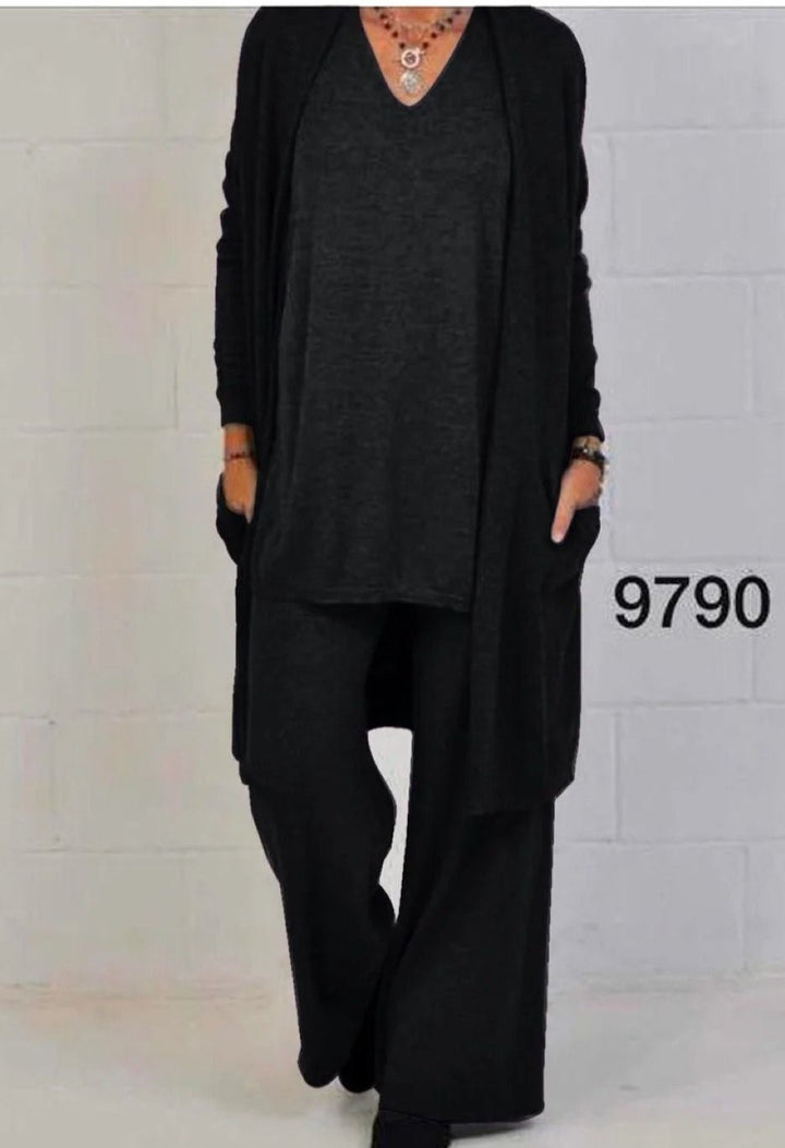 Completo Cardigan, Maglia & Pantalone “Vitty”