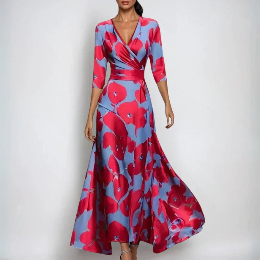 Sanne™ - Robe confortable avec des manches trois-quarts