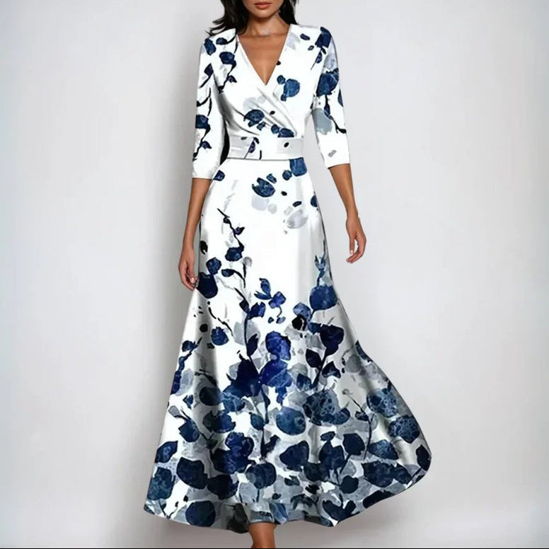 Sanne™ - Robe confortable avec des manches trois-quarts
