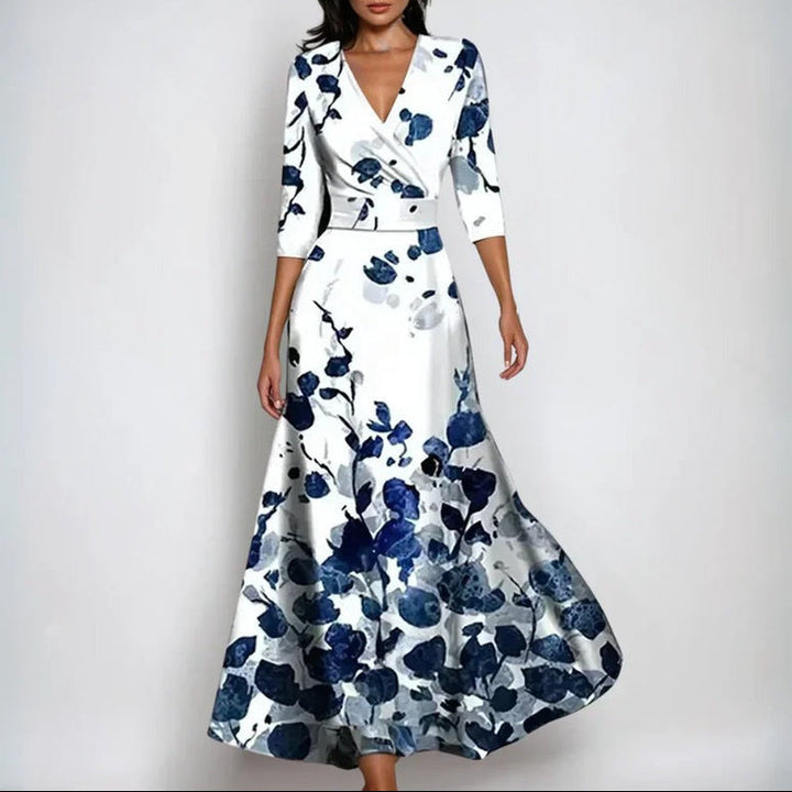 Sanne™ - Robe confortable avec des manches trois-quarts
