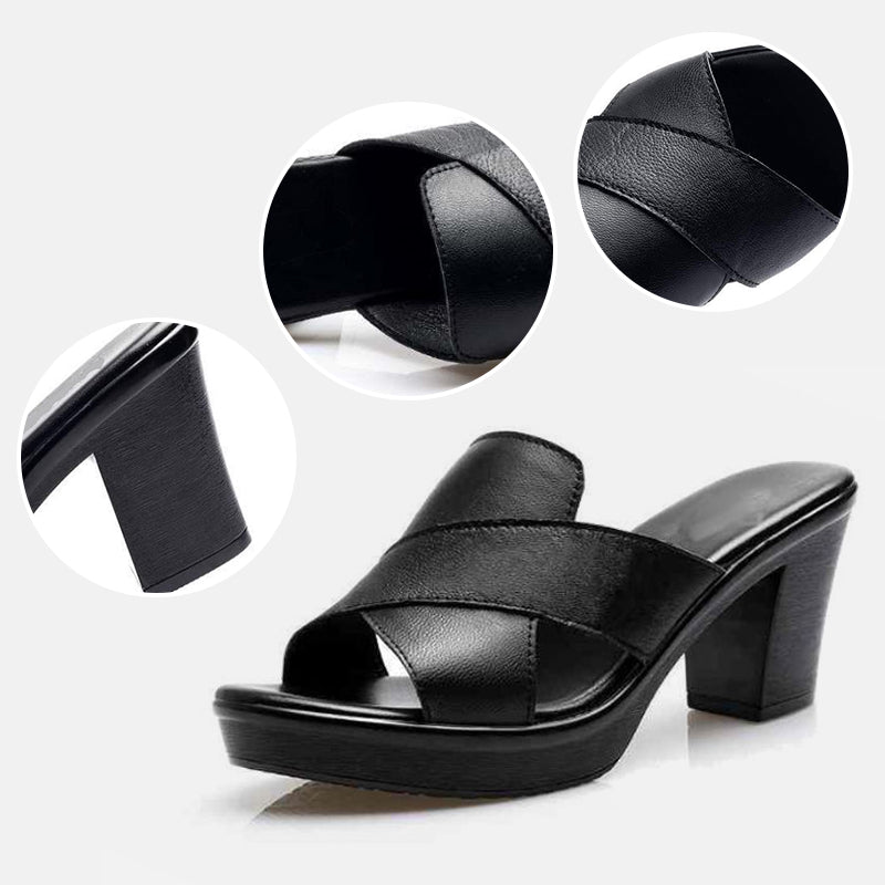Lucia Sandales Orthopédiques à Talon Confortable