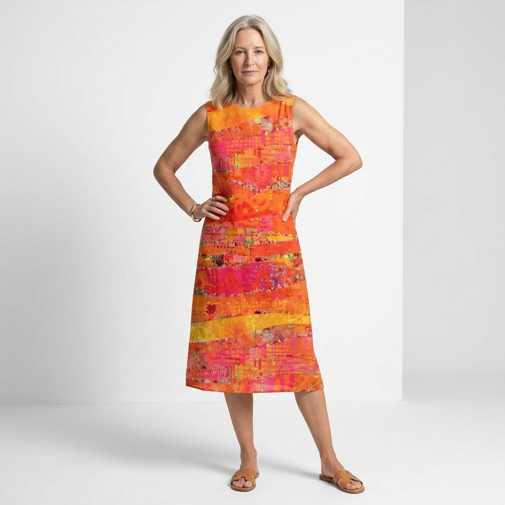 Leilani - Robe Midi Décontractée