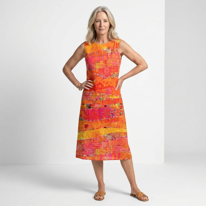 Leilani - Robe Midi Décontractée
