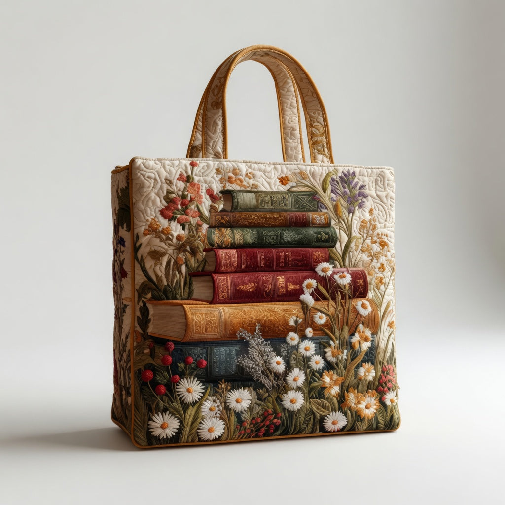 Sac Tote Artisan - Motif Floral
