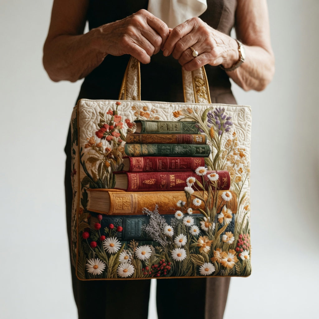 Sac Tote Artisan - Motif Floral