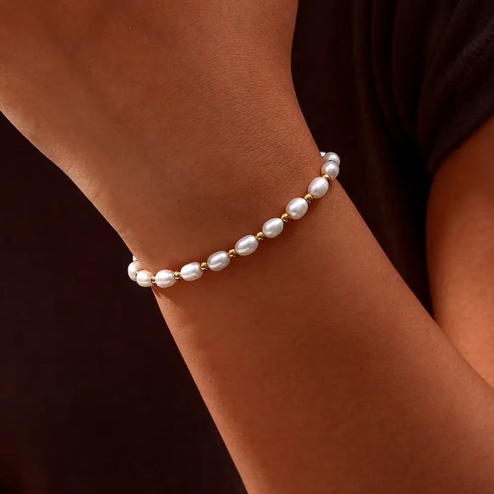Bracelet Élégant Romantique avec Perles