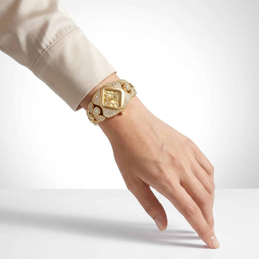 Zélavine™ — Montre cristaux élégance intemporelle