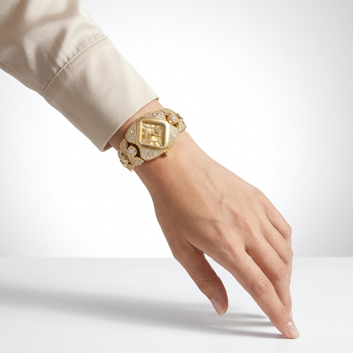Zélavine™ — Montre cristaux élégance intemporelle