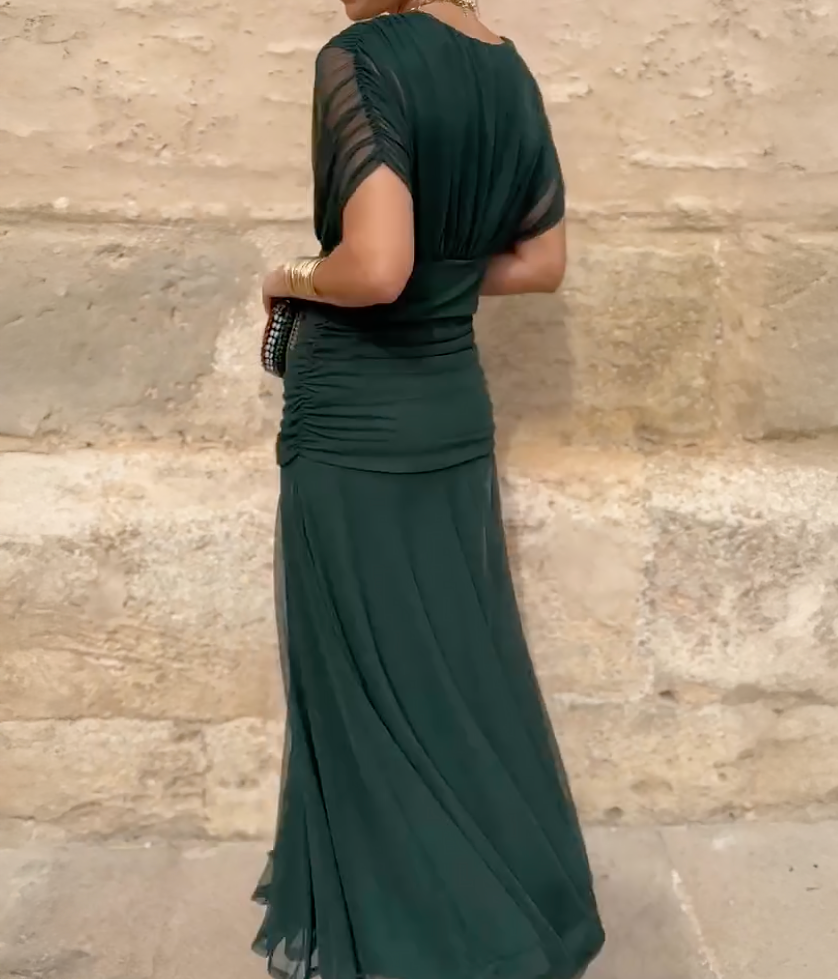 Lady™ - Robe portefeuille à coupe drapée