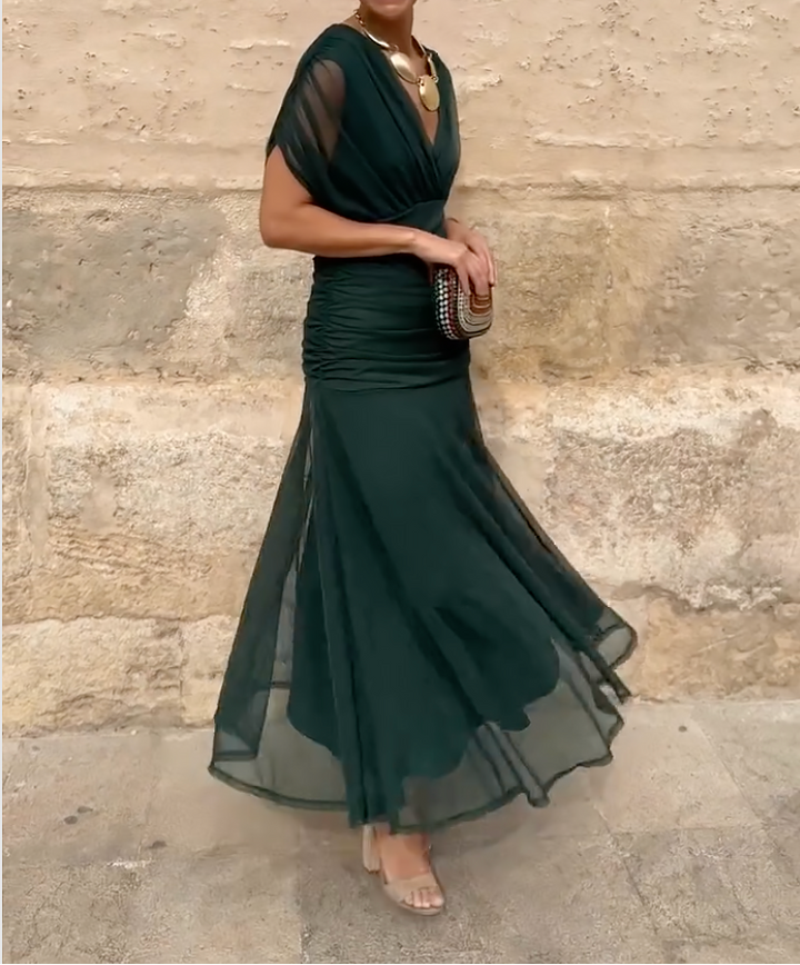 Lady™ - Robe portefeuille à coupe drapée