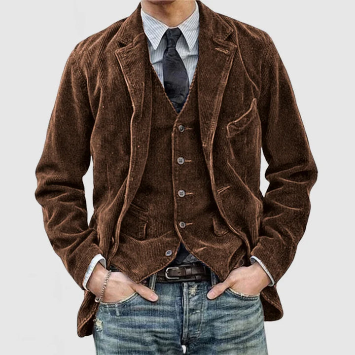 Thomas™ | Veste & Gilet Vintage Élégance Classique