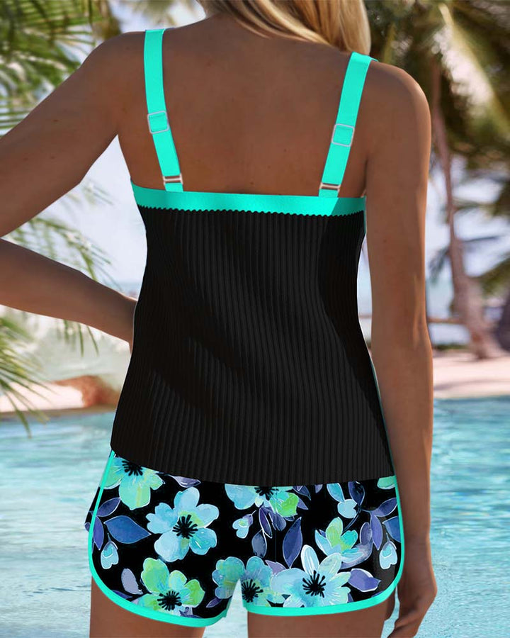 Laluna® | Ensemble Tankini Élégant Deux Pièces