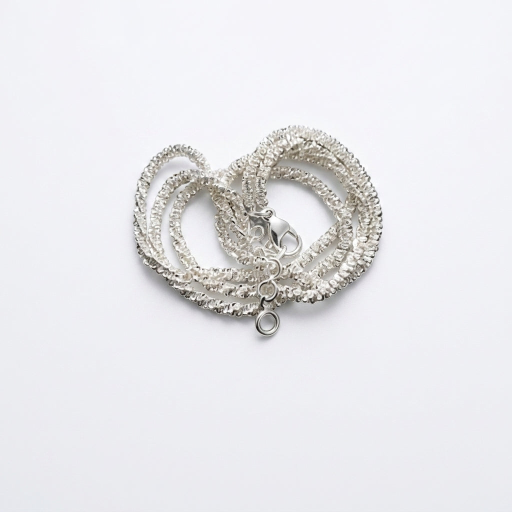 Dorelle™ — Bracelet de cheville double chaîne doré et argent élégance minimaliste
