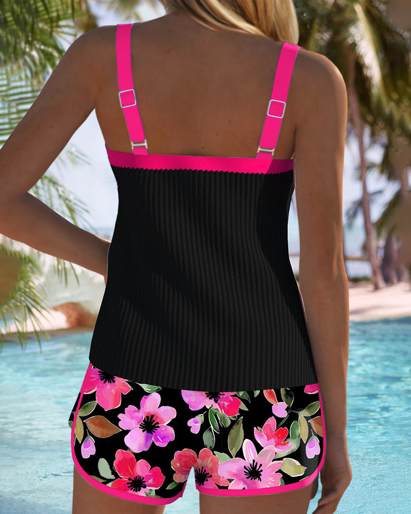Laluna® | Ensemble Tankini Élégant Deux Pièces