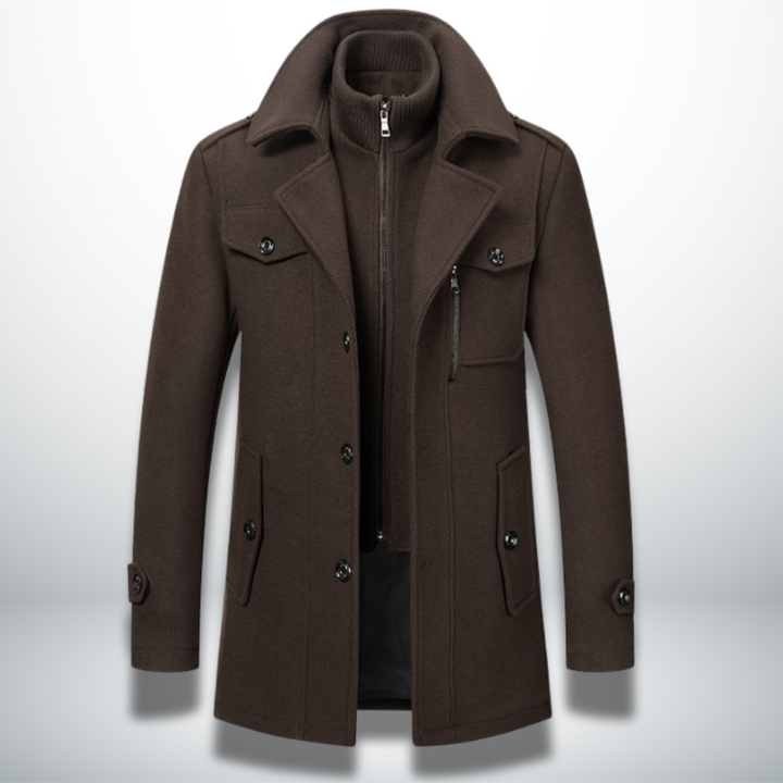 Laurentis™ – Le Manteau d’Hiver Élégant et Confortable pour Homme