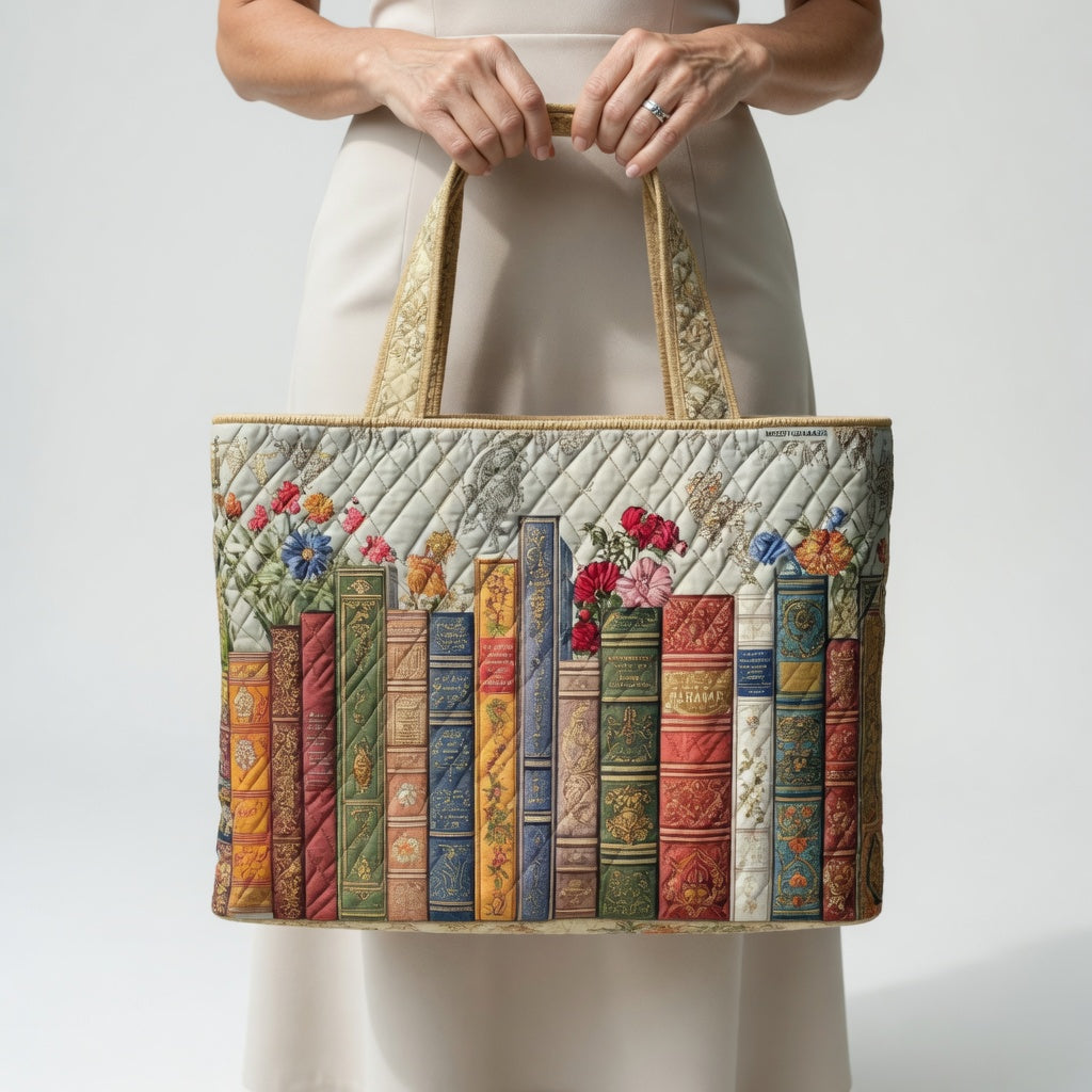 Sac Tote Artisan - Bibliothèque Enchantée