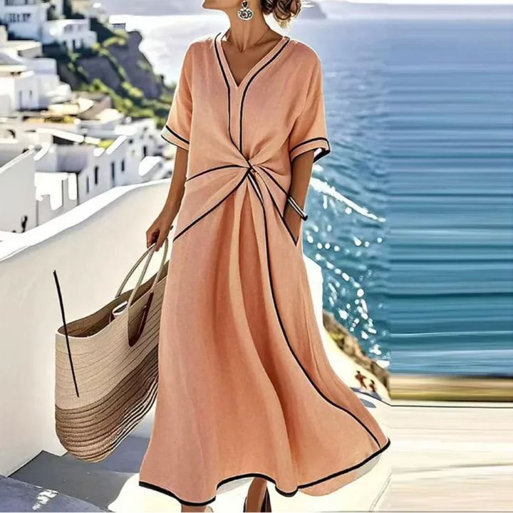 Moria™ - Robe élégante avec taille flatteuse et chic festif