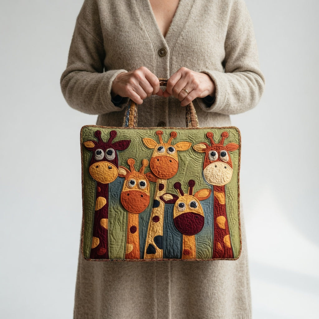 Sac Tote Artisan - Girafe