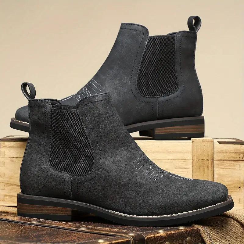 Léonard™ | Bottines Élégantes et Solides pour Homme