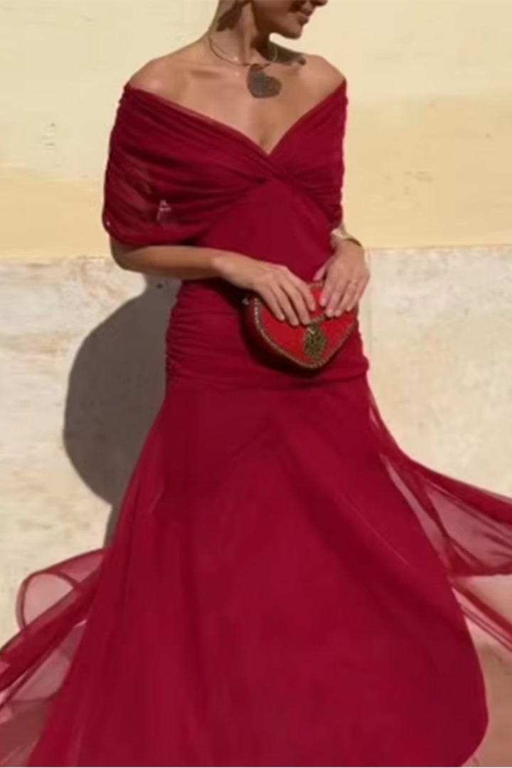Lady™ - Robe portefeuille à coupe drapée