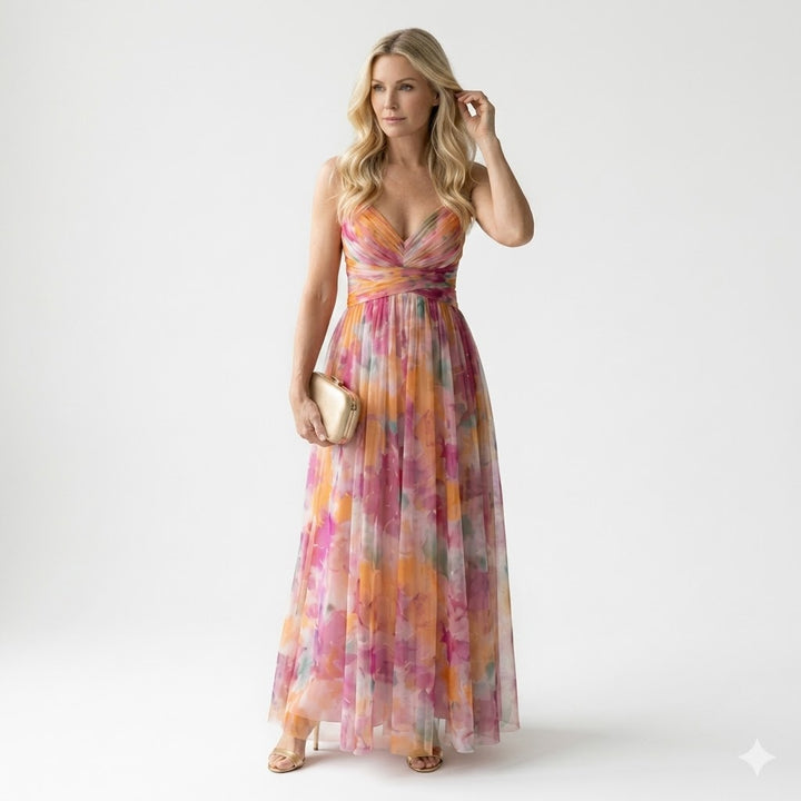 Isel | Robe Maxi à Enveloppe Douce