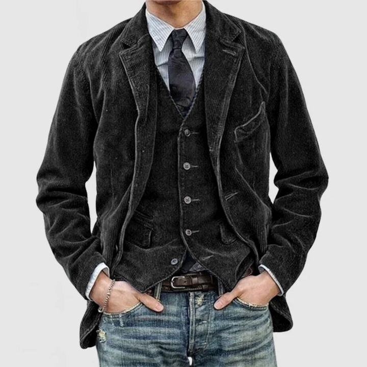 Thomas™ | Veste & Gilet Vintage Élégance Classique