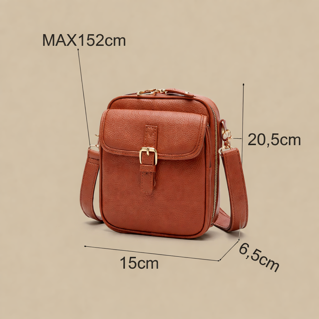 Camille™ — Sac messager vintage élégant spacieux