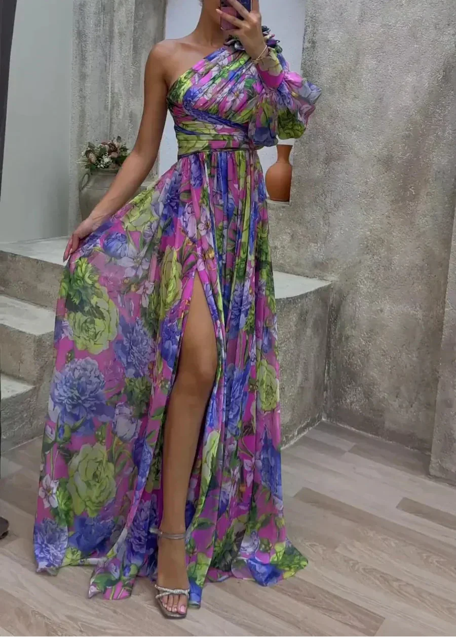 Maud™ - Robe Élégante à Manches Longues