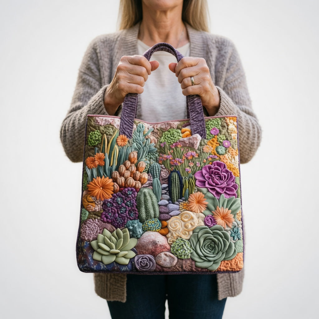Sac Artisan - Jardin de Succulentes
