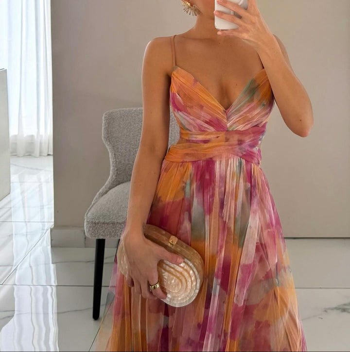 Sanne™ - Robe de Soirée Flottante et Romantique