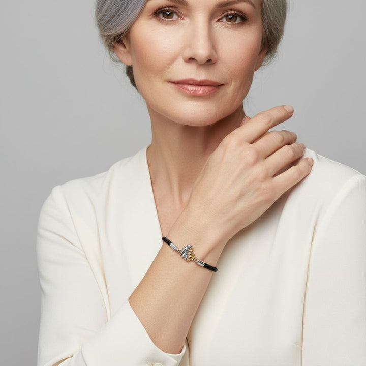 Katy™ – Bracelet à cordon avec icône de chien