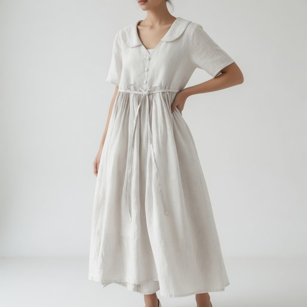 Isla - Élégante Robe Mi-Longue