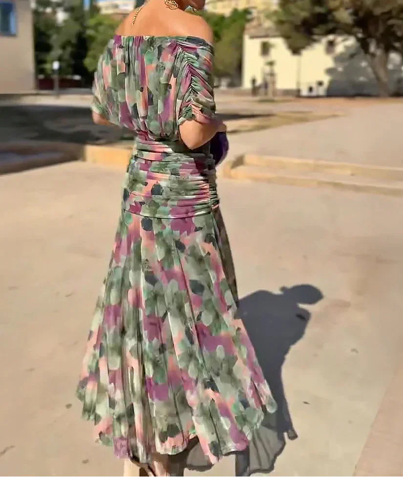 Lady™ - Robe portefeuille à coupe drapée