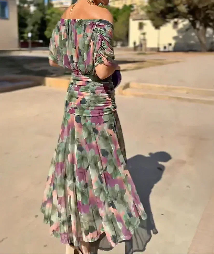 Lady™ - Robe portefeuille à coupe drapée