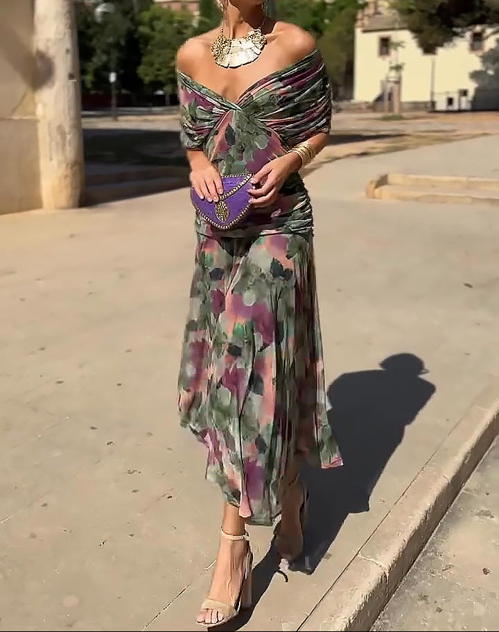 Lady™ - Robe portefeuille à coupe drapée