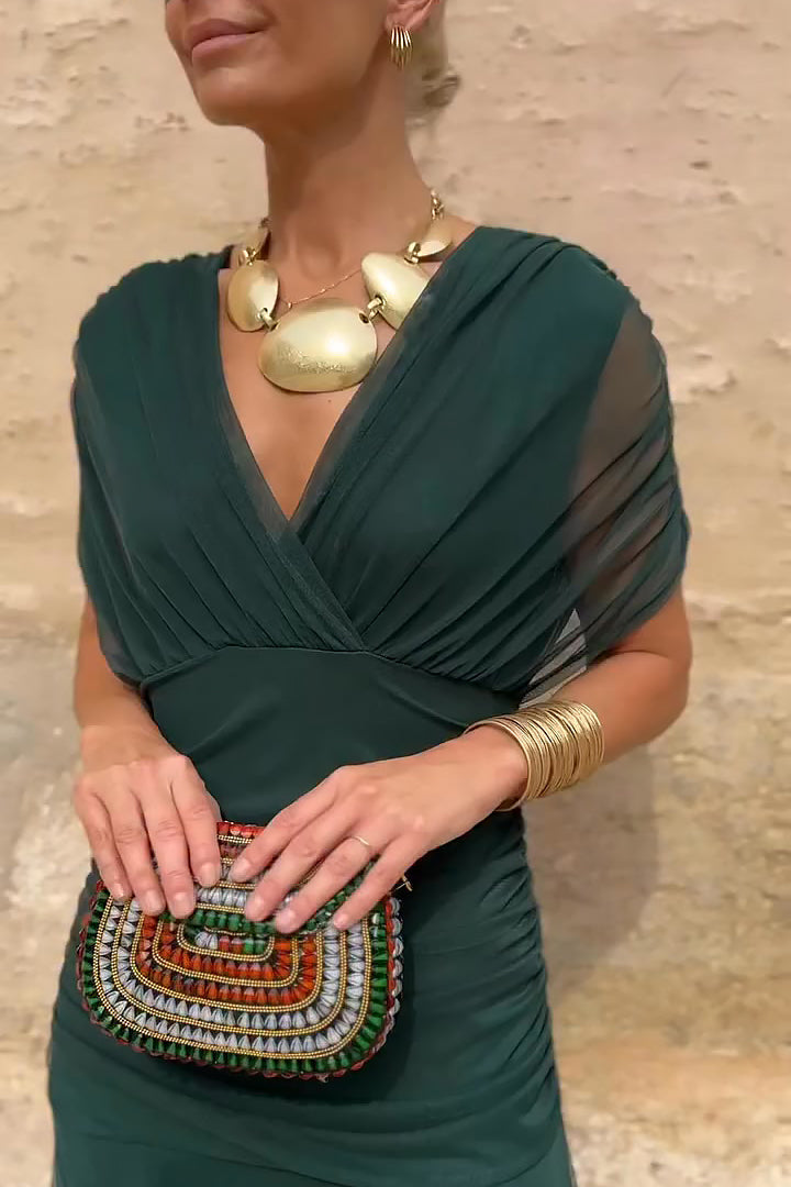 Lady™ - Robe portefeuille à coupe drapée