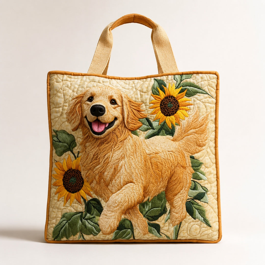 Sac Tote Artisan - Golden Retriever