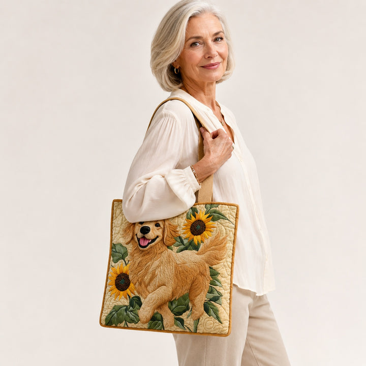 Sac Tote Artisan - Golden Retriever